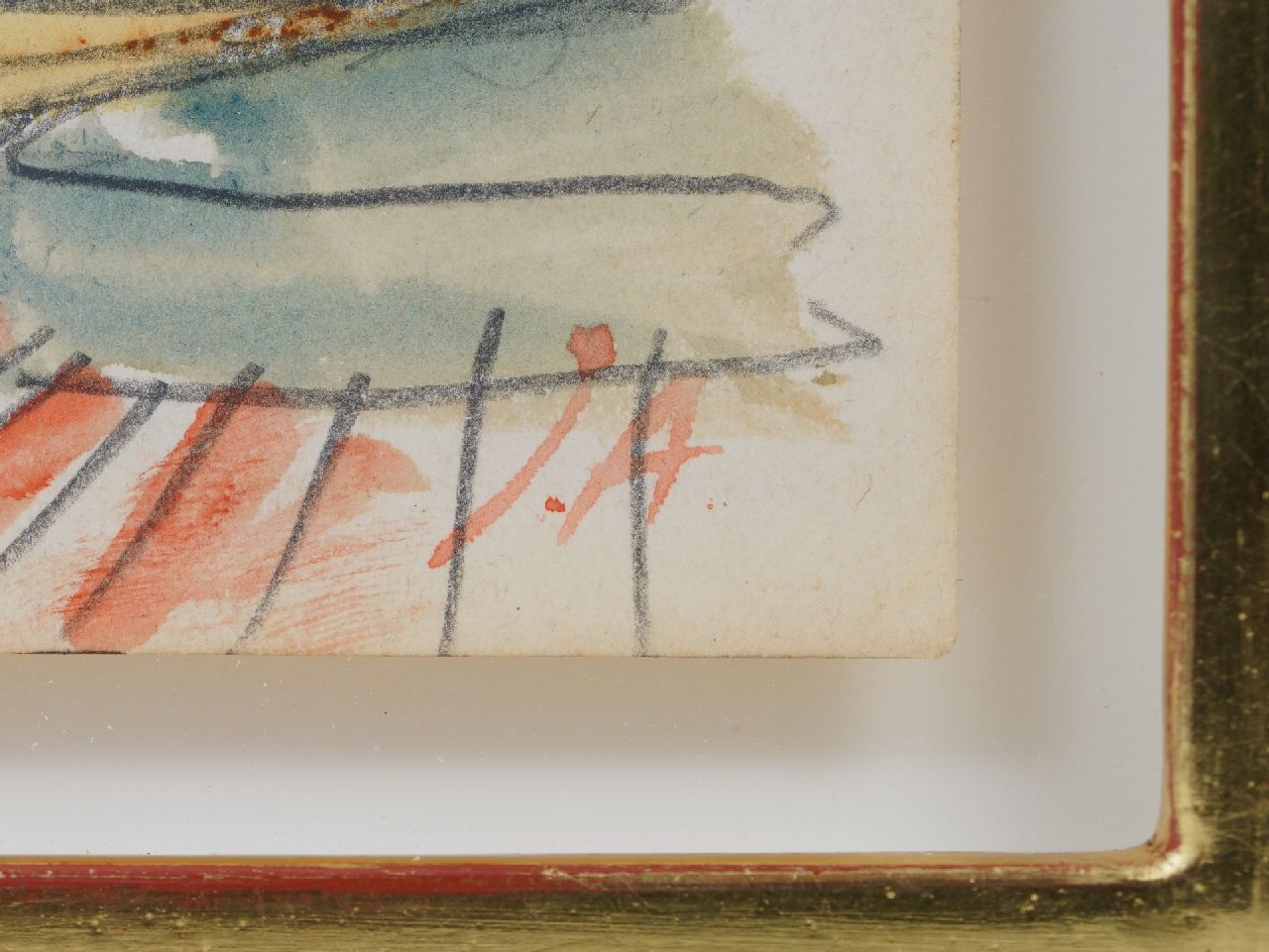 Jan Altink Signaturen Rote Bauernhof, Groningen