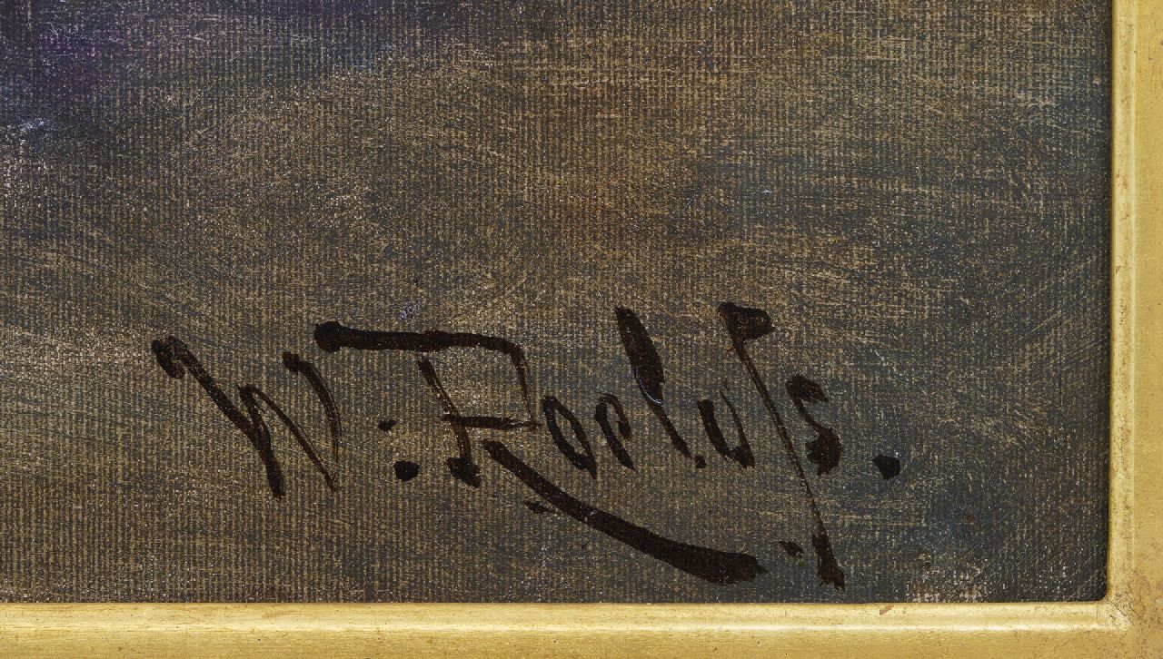 Willem Roelofs Signaturen Seerosen