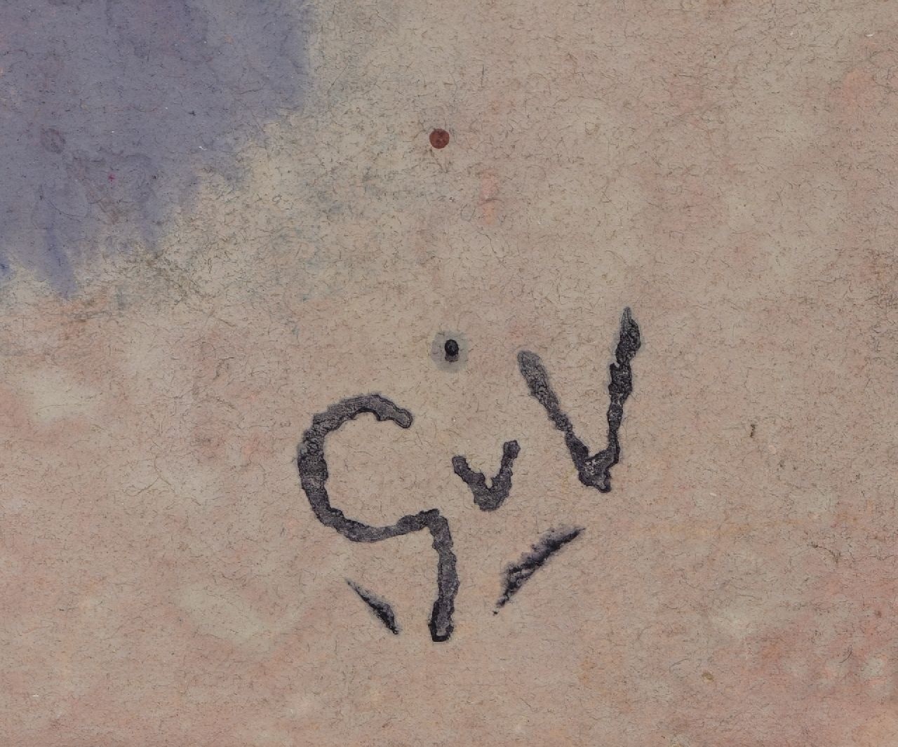 Geer van Velde Signaturen Personages autour d'une table (Figuren um einen Tisch); verso: Stillleben am Fenster