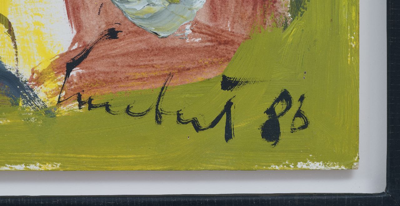 Lucebert Signaturen Ohne Titel (zwei figuren)