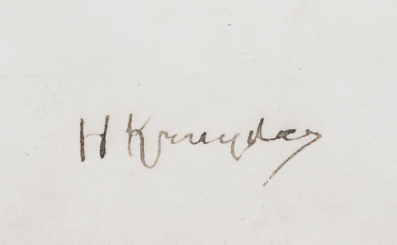 Herman Kruyder Signaturen Zwei Figuren