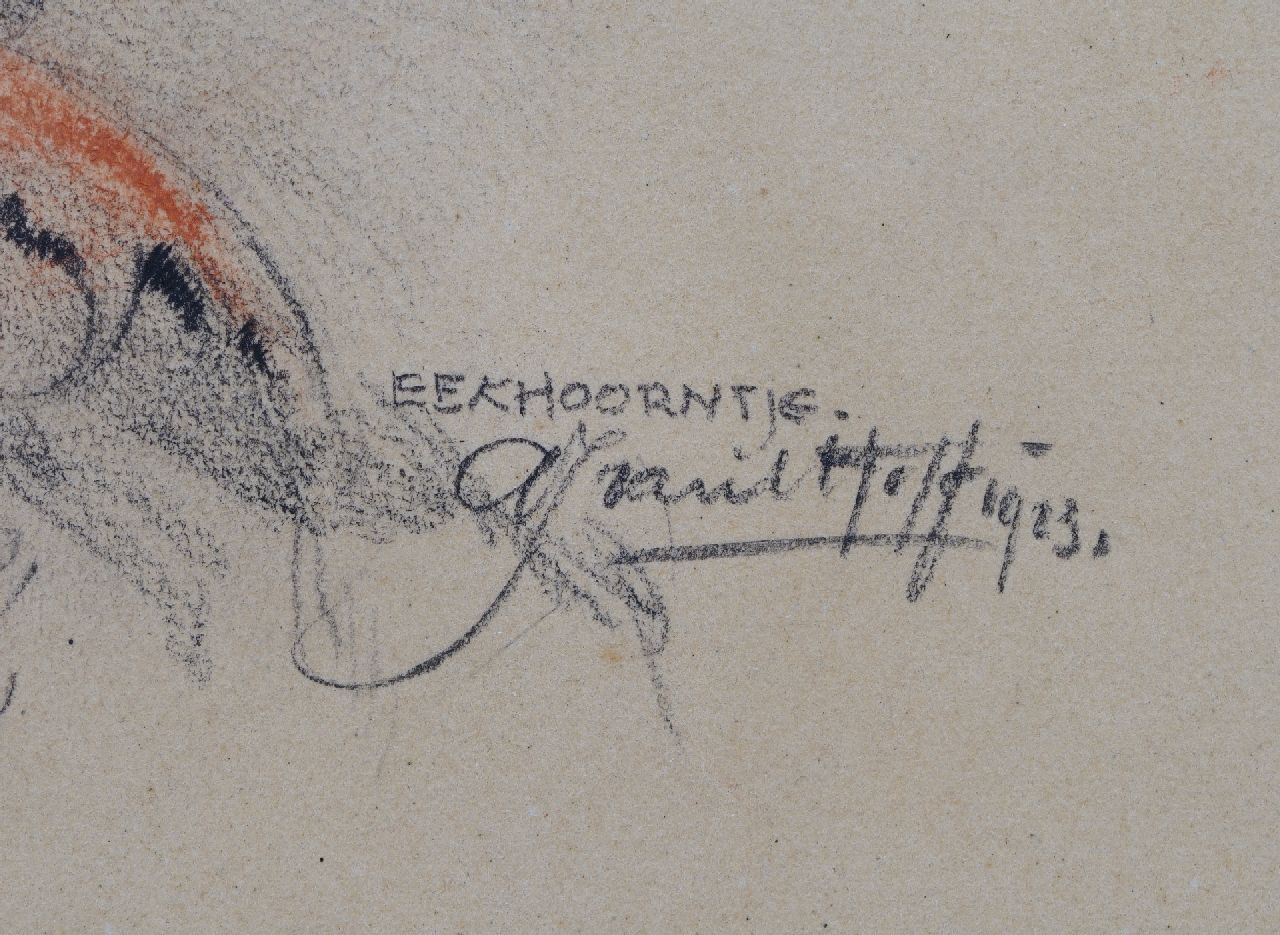 Adriaan van 't Hoff Signaturen Eichhörnchen