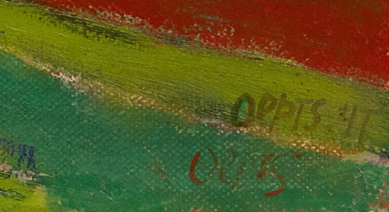 Wim Oepts Signaturen Französisches Dorf