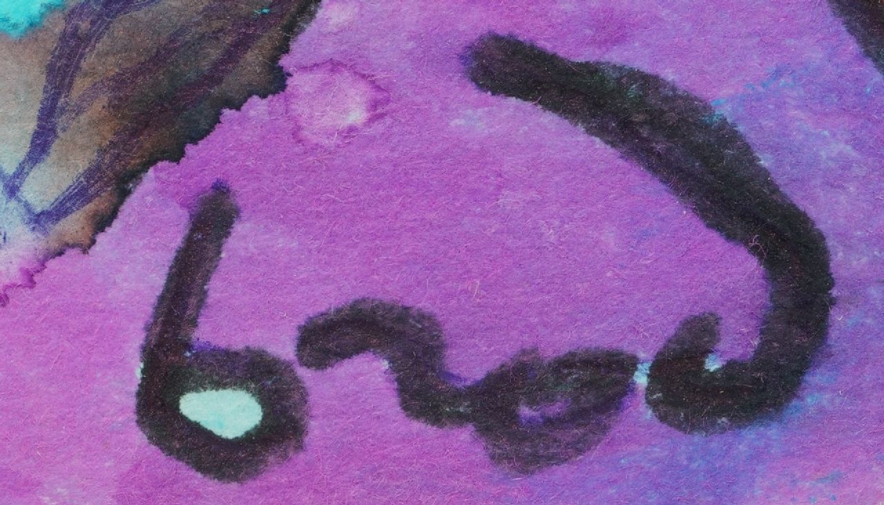 Herman Brood Signaturen Bierdeckel