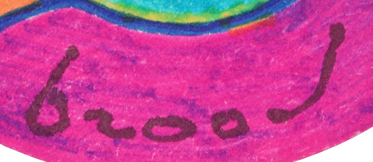 Herman Brood Signaturen Bierdeckel