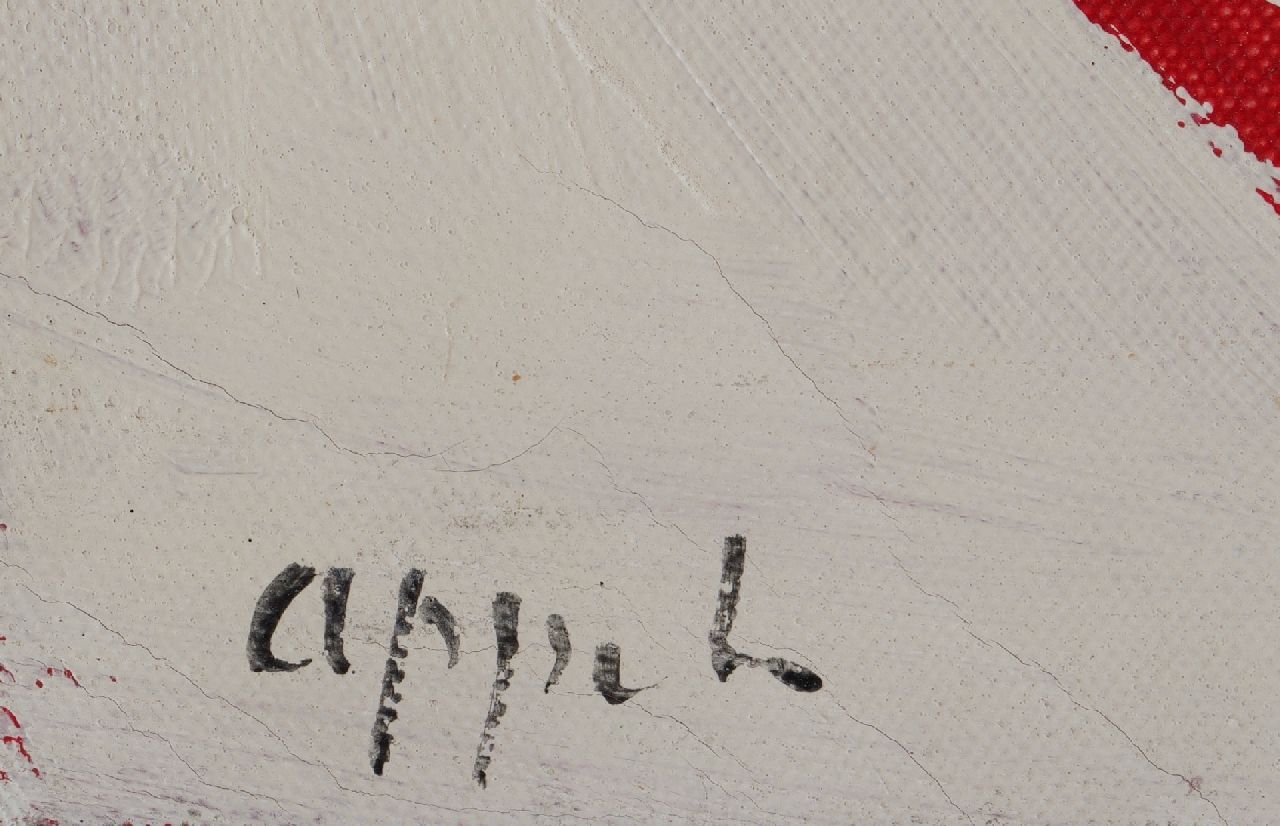 Karel Appel Signaturen Ohne Titel (Kopf)