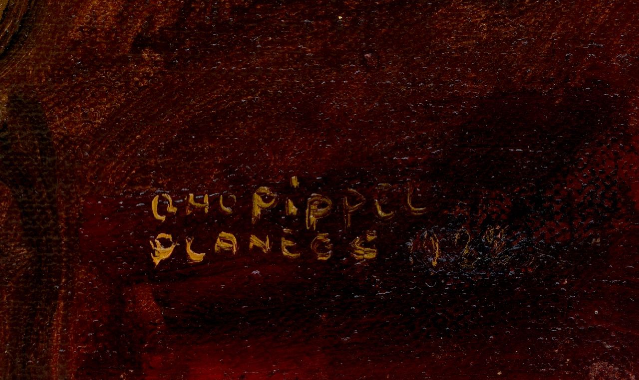 Otto Pippel Signaturen Diner am Abend