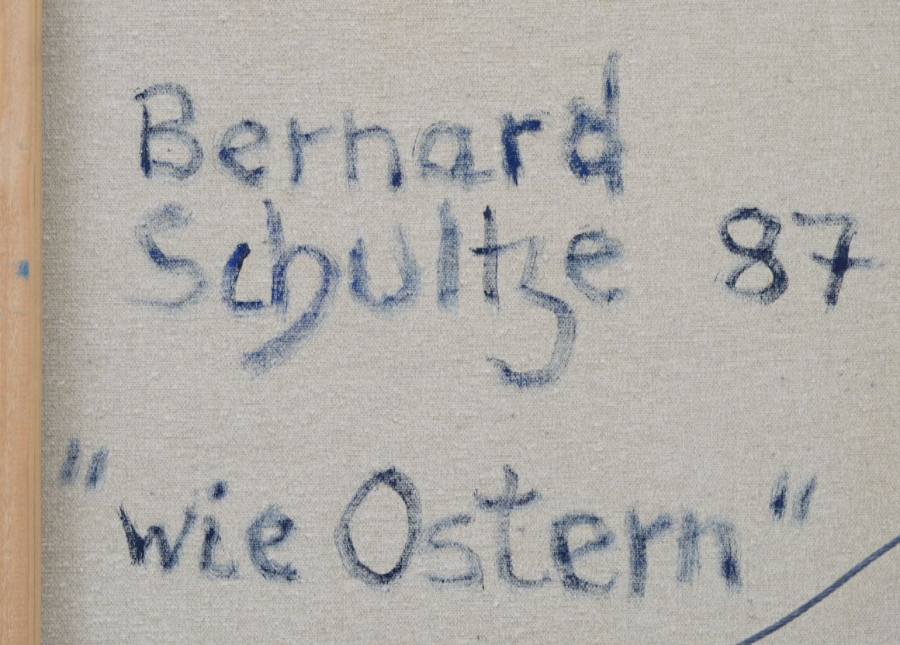 Bernard Schultze Signaturen Wie Ostern