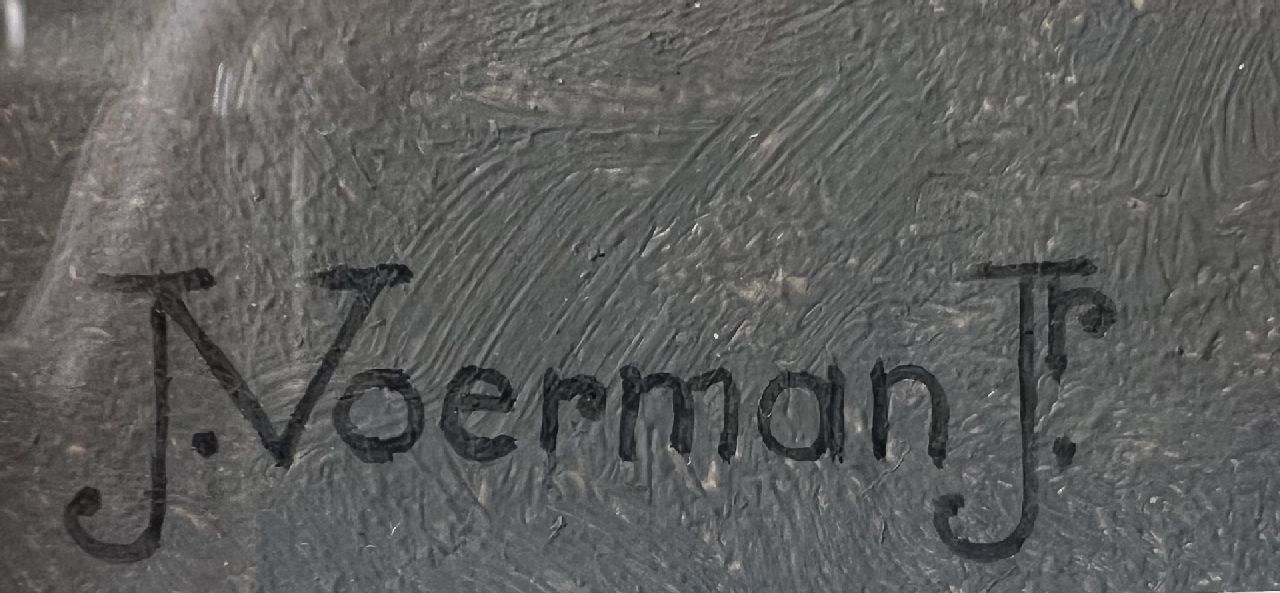 Jan Voerman jr. Signaturen Blühender Magnolienzweig