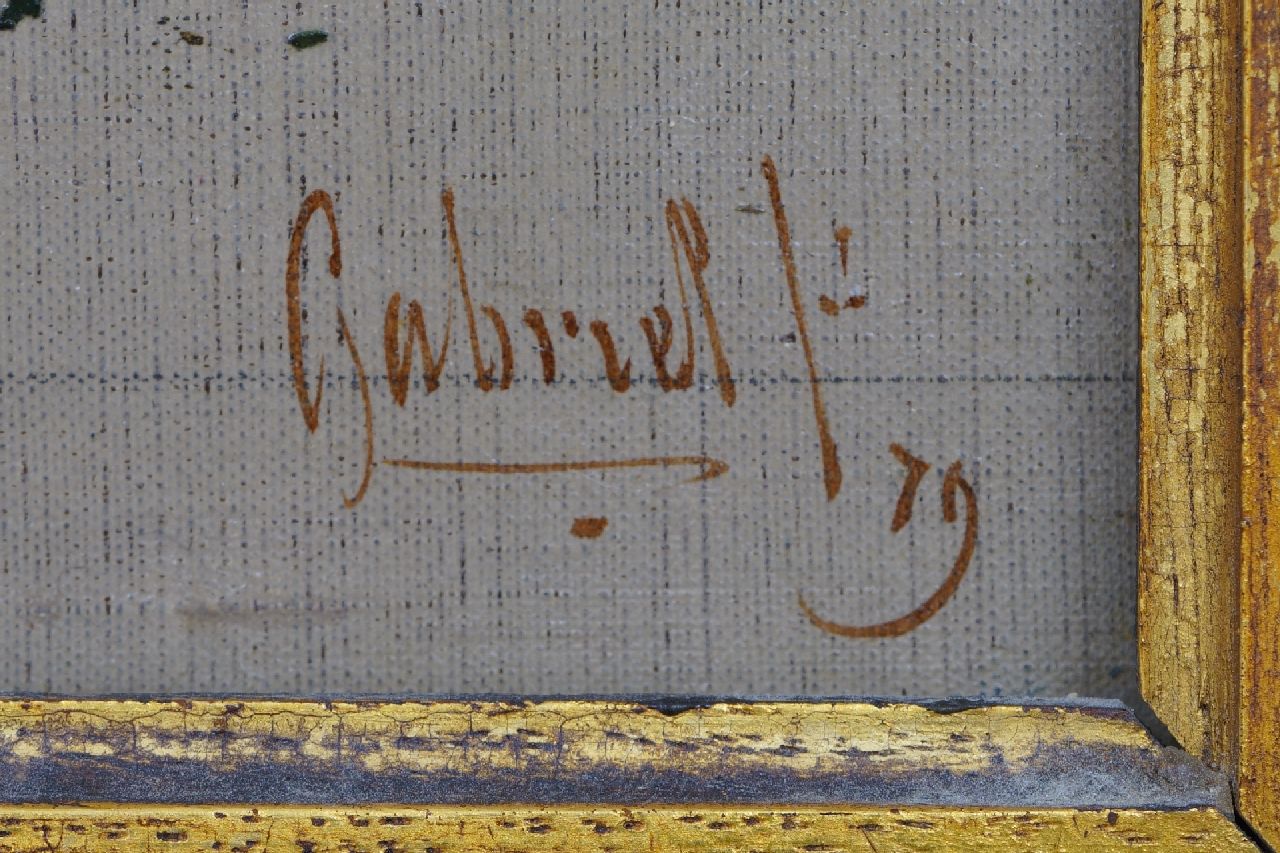 Constan Gabriel Signaturen Torflandschaft
