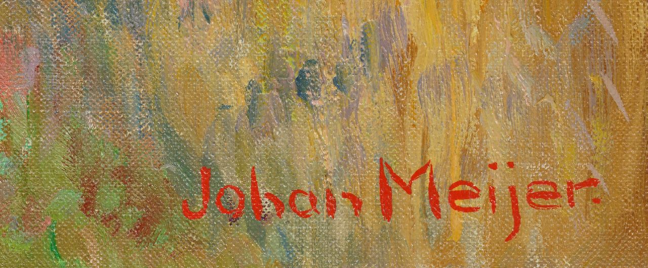 Johan Meijer Signaturen Sommerlandschaft