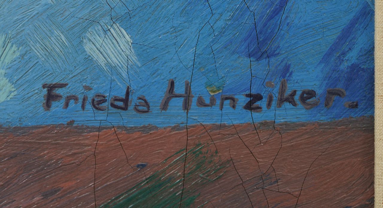 Frieda Hunziker Signaturen Blumenstillleben