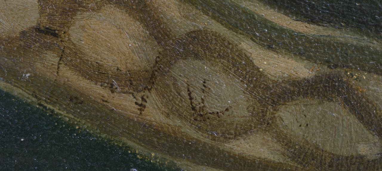 Johanna Margaretha van de Kasteele Signaturen Stilleben mit Palette