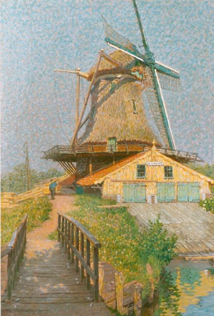Co Breman | Sawmill, Öl auf Leinwand, 54,0 x 37,1 cm, signed l.l. und dated June 1905