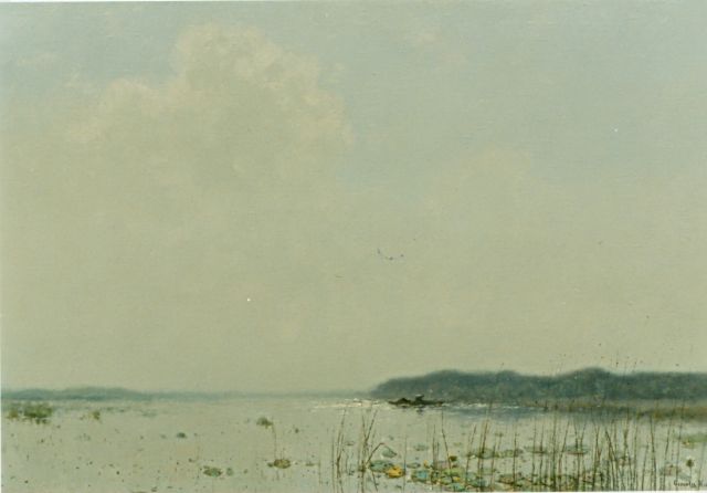 Cornelis Kuijpers | A lake, Öl auf Leinwand, 64,0 x 97,0 cm, signed l.r.