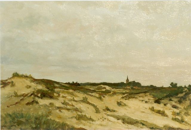 Oppenoorth W.J.  | Heath landscape, Ede, Öl auf Leinwand 40,4 x 60,0 cm, signed l.r.