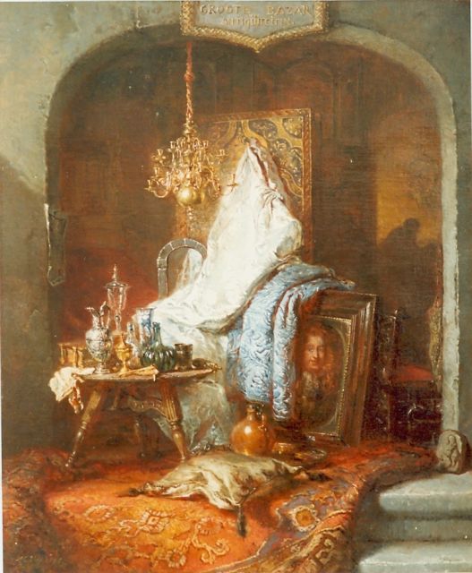 Maria Vos | Antiques, Öl auf Holz, 60,0 x 50,0 cm, signed l.l.