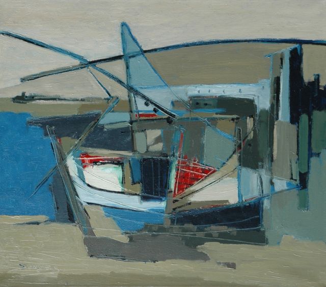 Jan Jonges | Formentera, Öl auf Leinwand, 68,3 x 78,2 cm, signed l.l.