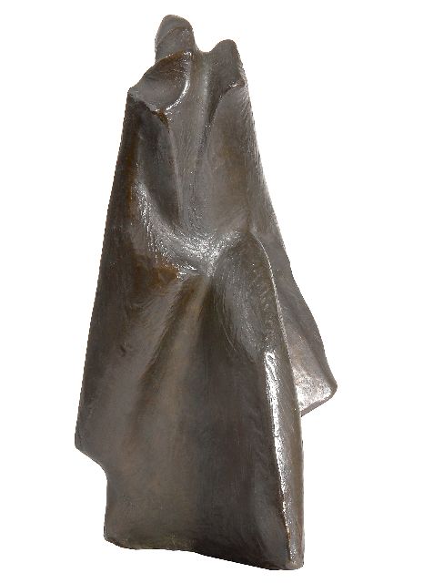 Carasso F.A.  | Schreitende Frau, Bronze 31,6 x 13,0 cm, Unterzeichnet Hinterseite, unten und datiert 1962