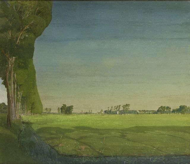Valerius de Saedeleer | Landschaft mit anmutigem Gefilge, Öl auf Leinwand, 65,7 x 75,8 cm, Unterzeichnet r.u. und datiert um 1907