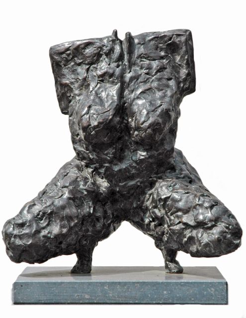 Antoinette LeRoy | Innana, Bronze, 30,3 x 25,8 cm, signed with initials on right side of bottom