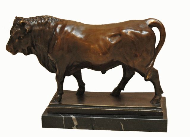 Zheng B.C.  | Stier, Bronze 34,1 x 48,0 cm