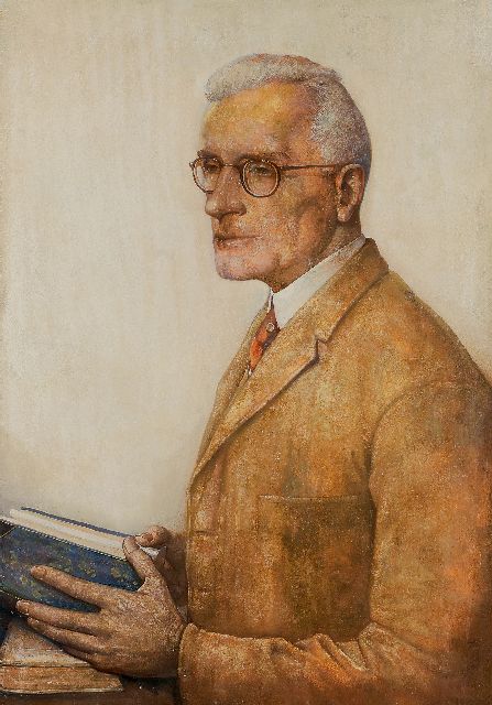 Willem van den Berg | Porträt eines Mannes, Öl auf Tafel, 70,0 x 49,4 cm, Unterzeichnet l.u. und datiert 1939