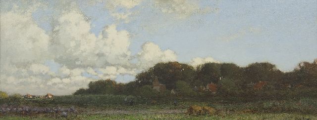 Cornelis Kuijpers | Landschaft bei Heelsum, Öl auf Leinwand, 51,0 x 132,0 cm, Unterzeichnet r.u.