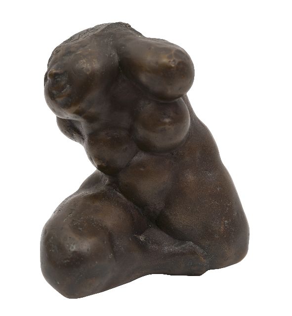 Schwaiger R.  | Eva, Bronze 11,5 x 10,5 cm, Unterzeichnet auf dem Kopf und datiert 1976