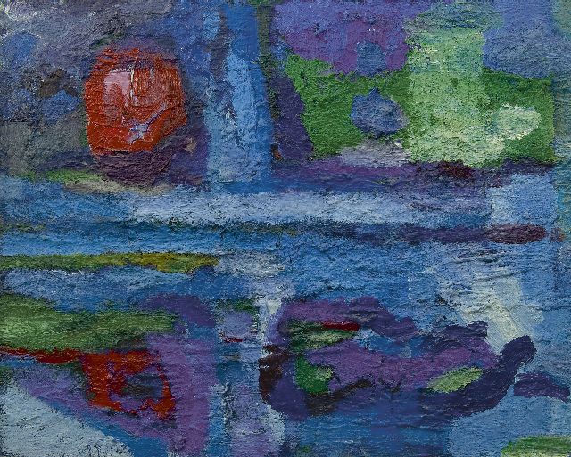 Gerrit Benner | Überschwemmtes Land, Öl auf Leinwand, 80,3 x 100,0 cm, zu datieren um 1954