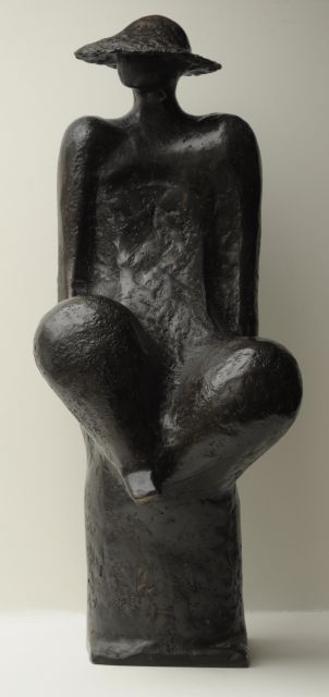 Dijkstra R.  | Die Toskane, Bronze 68,5 x 20,5 cm, Unterzeichnet 'R.D.' auf der Basis