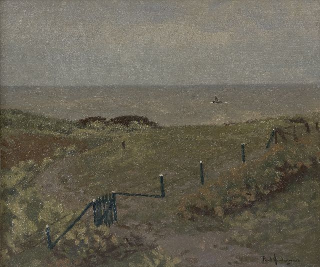 Paul Arntzenius | Dünenlandschaft, Öl auf Leinwand, 45,5 x 53,8 cm, Unterzeichnet u.r.