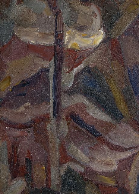 Thé Lau | Landschaft, Öl auf Malereifaser, 24,7 x 27,8 cm