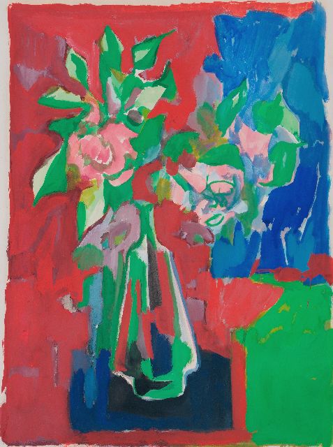 Dick Elffers | Blumenstilleben, Gouache auf Papier, 70,0 x 55,0 cm