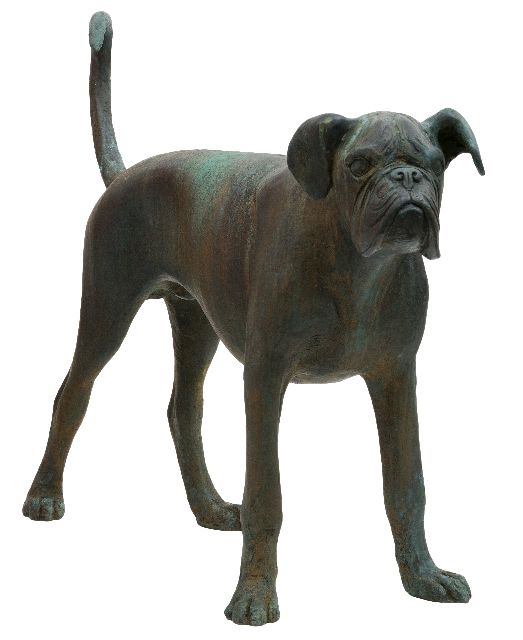 Hetty Heyster | Der Junge Boxer, Bronze, 50,0 x 75,0 cm, zu datieren um 1995