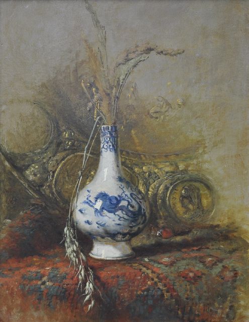 Vos M.  | Stilleben, Öl auf Holz 45,0 x 61,0 cm