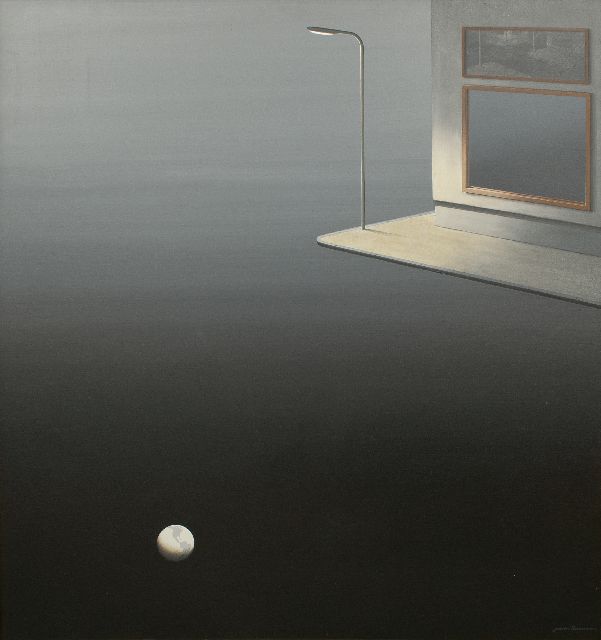 Henneman J.  | Nacht, Acryl auf Leinwand 140,4 x 132,8 cm, Unterzeichnet u.r. und datiert Sept. '76