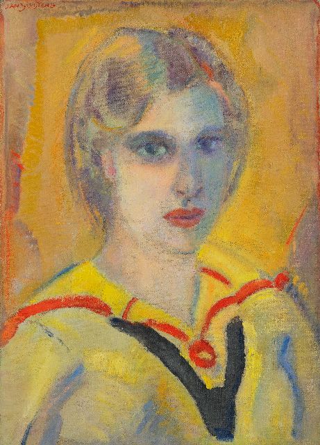Jan Sluijters | Frau in gelber Bluse, Öl auf Leinwand, 57,4 x 42,0 cm, Unterzeichnet o.l. und zu datieren um 1912