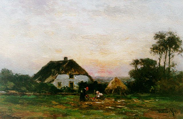 Willem Rip | Autumnal landscape, Öl auf Leinwand, 31,0 x 48,5 cm, signed l.r.