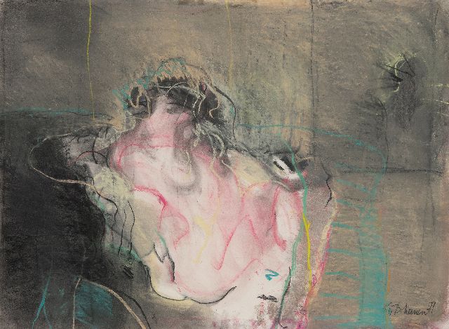 Kees van Bohemen | Ohne Titel, Pastell auf Papier, 55,6 x 75,8 cm, Unterzeichnet u.r. und datiert '79