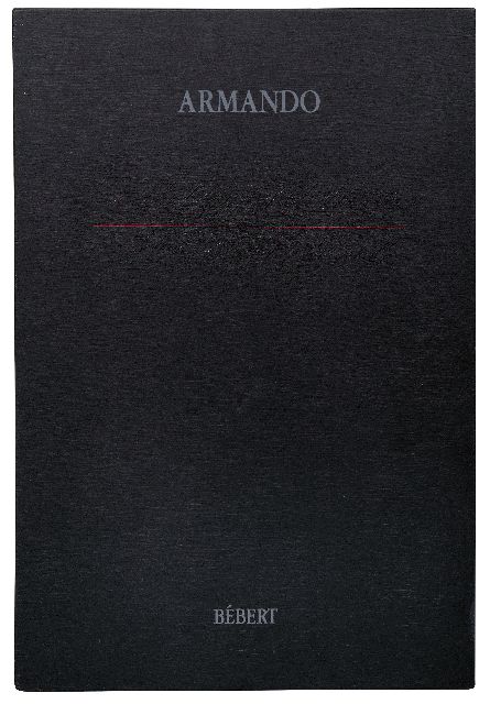 Armando | Het plechtige, het donkere. Kassette mit 6 Lithographien und Texten von Armando, Papier, 50,0 x 33,0 cm, Unterzeichnet u.r. (in Bleistift) und datiert 84 (in Bleistift)