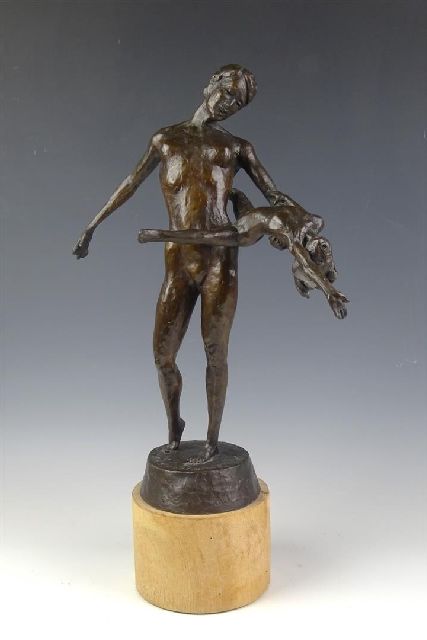 Verkade K.  | Joie Exuberante II, Bronze 51,5 x 31,0 cm, Unterzeichnet auf der Basis und datiert 2007
