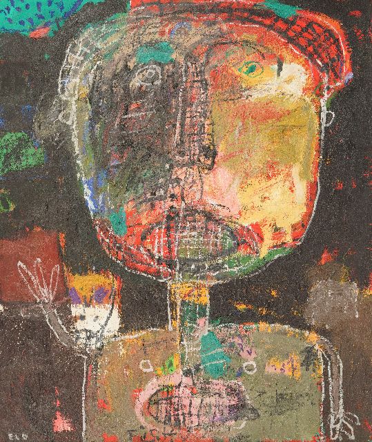 Armen Eloyan | Ohne Titel, Öl auf Leinwand, 130,3 x 110,0 cm, Unterzeichnet u.l. und im Verso