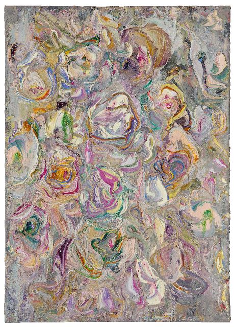 Marc Mulders | Blumen, Öl auf Leinwand, 70,2 x 50,2 cm, Unterzeichnet im Verso und im Verso datiert 13 01/08