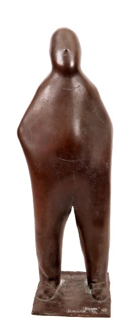 Waldemar Otto | x, Bronze, 46,0 cm, gesigneerd op basis met monogram und gedateerd op basis 30 Mai '06