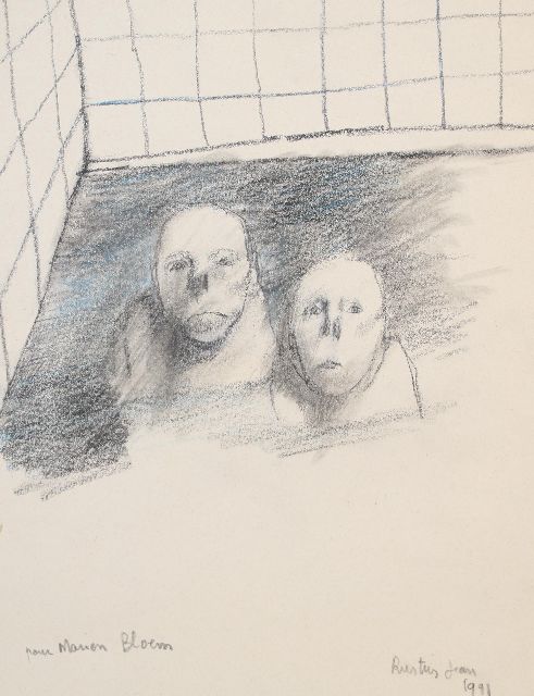 Rustin J.  | x, Gemischte Technik auf Papier