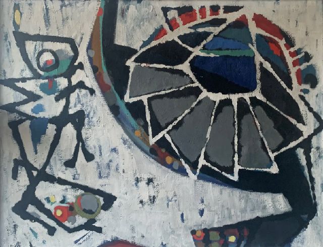 Frieda Hunziker | Ants, Öl auf Leinwand, 80,0 x 100,0 cm