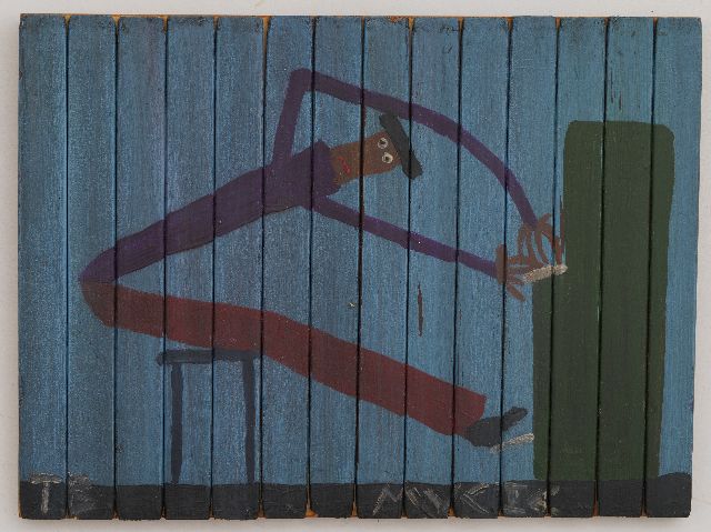 Tim Brown | x, Öl auf Holz, 33,0 x 44,4 cm, Unterzeichnet u.l.