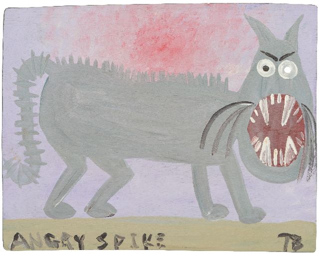 Tim Brown | x, Acryl auf Haftholz, 39,5 x 50,0 cm, Unterzeichnet u.r. und ca 1995