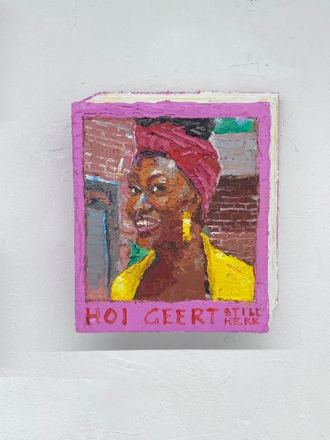 Carlos Blaaker | x, Öl auf Holz, 34,0 x 29,5 cm